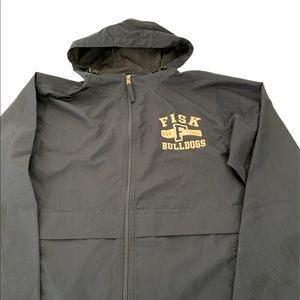 Fisk University  HBCU windbreaker hoodie sz S